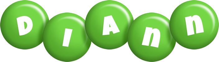 Diann candy-green logo