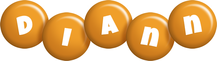 Diann candy-orange logo
