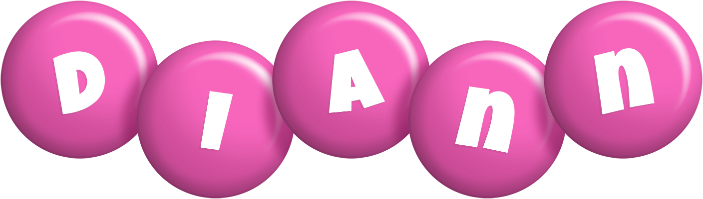 Diann candy-pink logo
