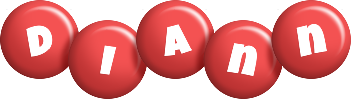 Diann candy-red logo