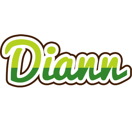 Diann golfing logo