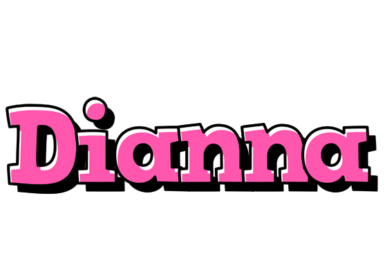 Dianna girlish logo