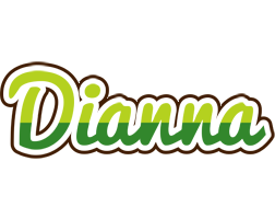 Dianna golfing logo