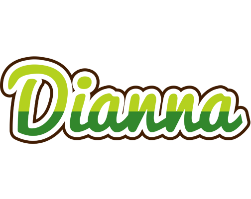 Dianna golfing logo