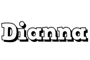 Dianna snowing logo