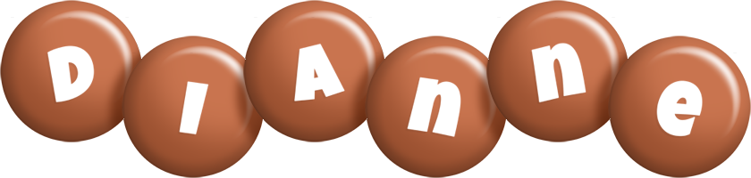 Dianne candy-brown logo