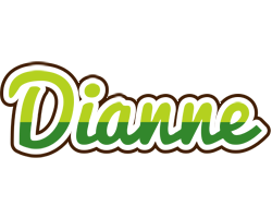 Dianne golfing logo