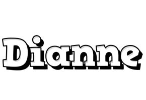 Dianne snowing logo