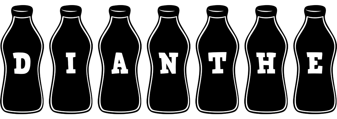 Dianthe bottle logo