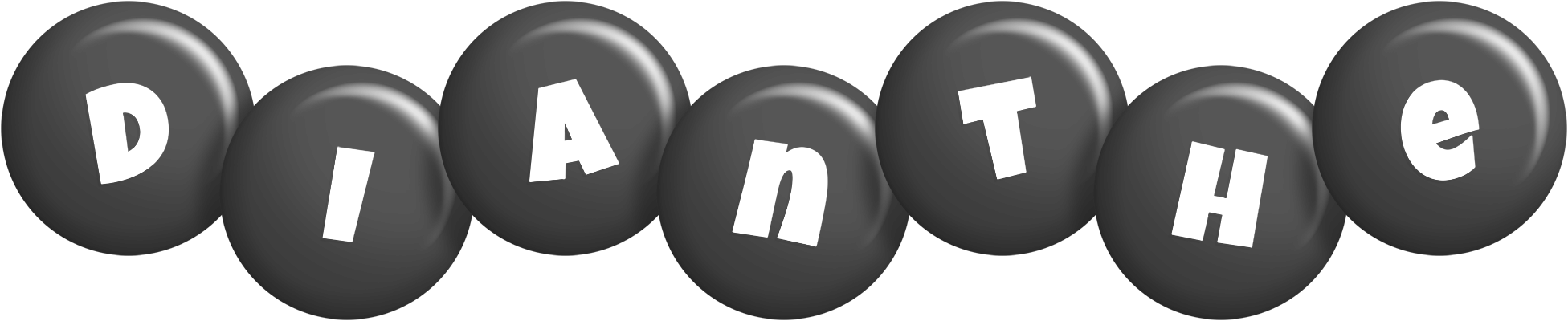 Dianthe candy-black logo