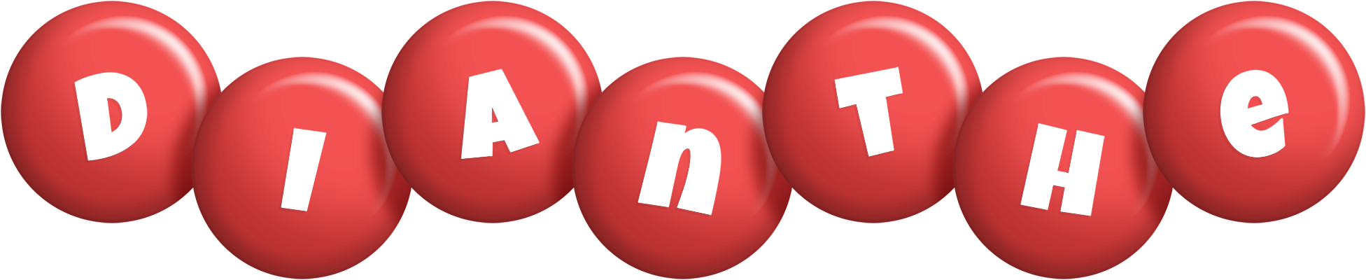 Dianthe candy-red logo