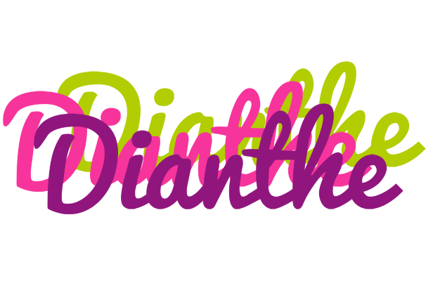 Dianthe flowers logo