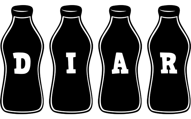 Diar bottle logo