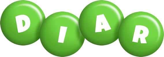 Diar candy-green logo