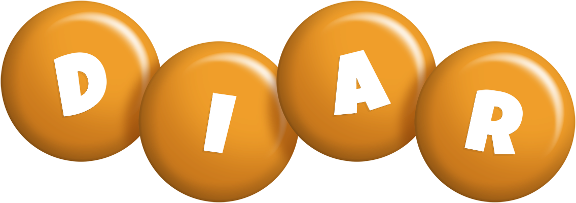 Diar candy-orange logo
