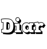 Diar snowing logo
