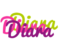 Diara flowers logo