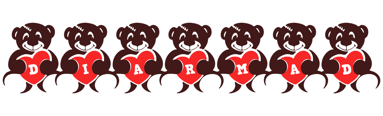 Diarmad bear logo
