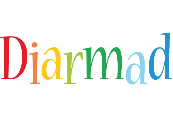 Diarmad birthday logo