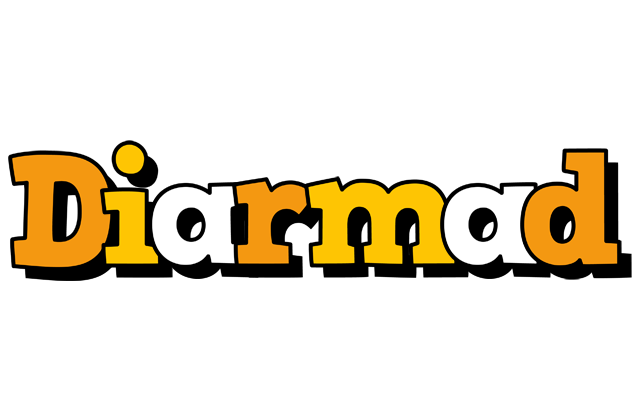 Diarmad cartoon logo