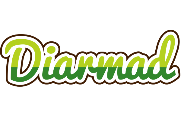 Diarmad golfing logo