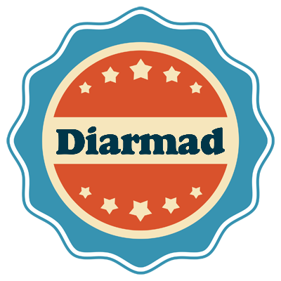 Diarmad labels logo