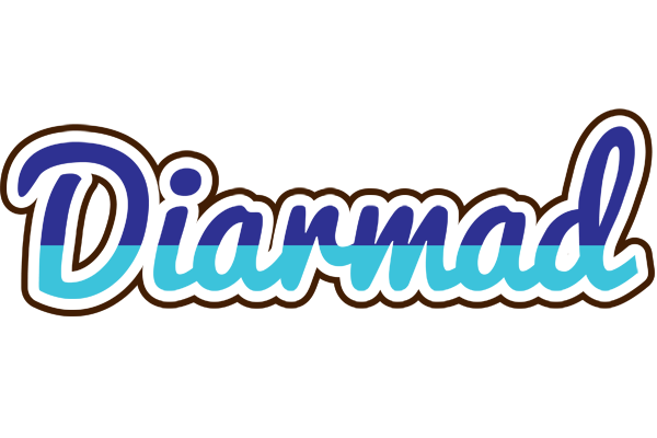 Diarmad raining logo