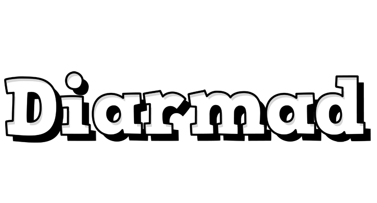 Diarmad snowing logo
