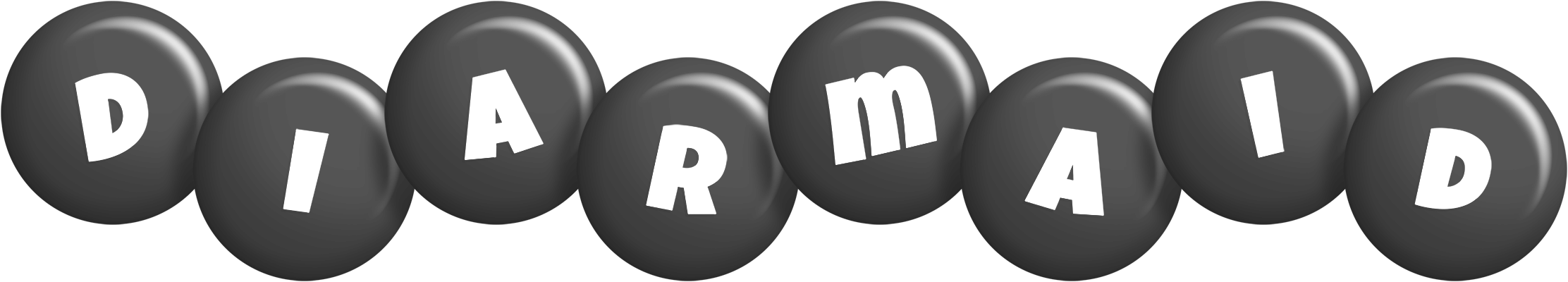 Diarmaid candy-black logo
