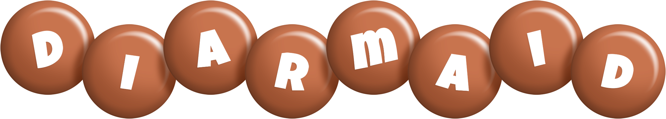 Diarmaid candy-brown logo