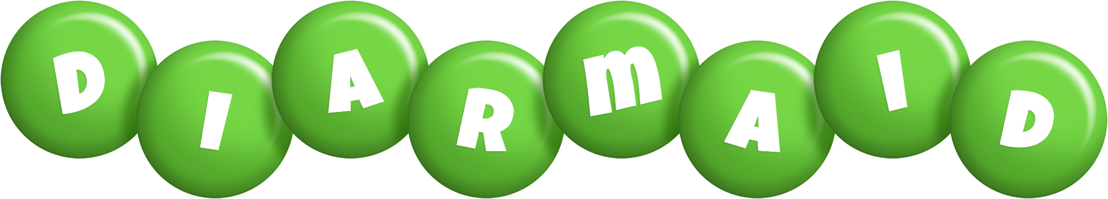 Diarmaid candy-green logo