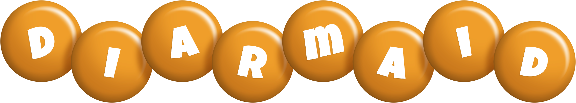 Diarmaid candy-orange logo
