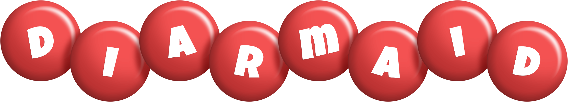 Diarmaid candy-red logo