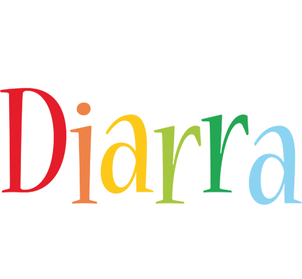 Diarra birthday logo