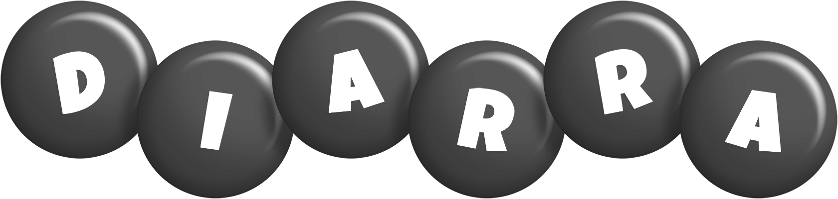 Diarra candy-black logo