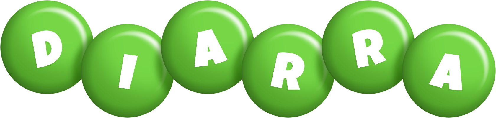 Diarra candy-green logo