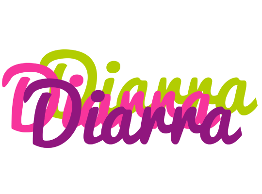 Diarra flowers logo