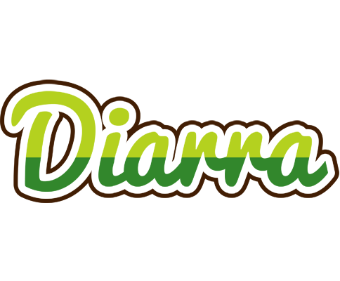 Diarra golfing logo