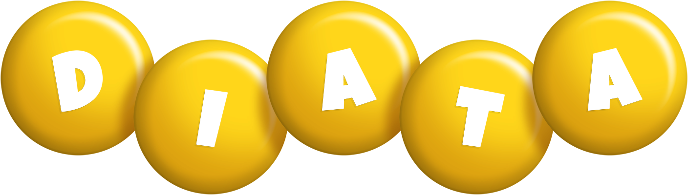 Diata candy-yellow logo