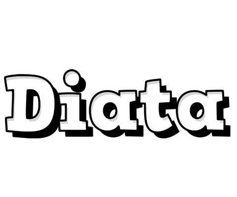 Diata snowing logo