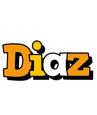 Diaz cartoon logo