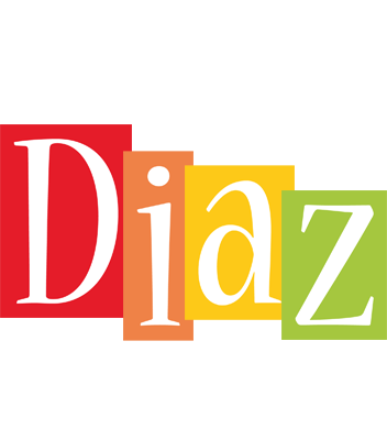 Diaz colors logo