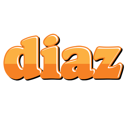 Diaz orange logo