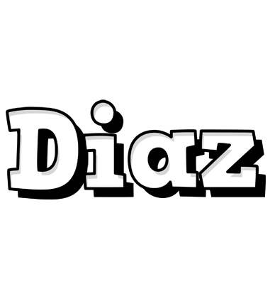Diaz snowing logo
