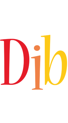 Dib birthday logo