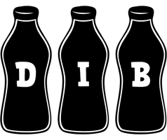 Dib bottle logo