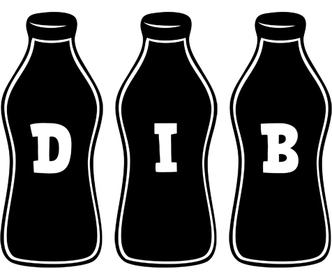 Dib bottle logo