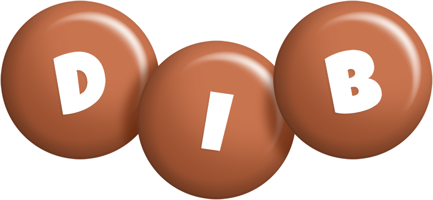 Dib candy-brown logo