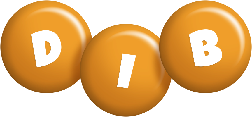 Dib candy-orange logo