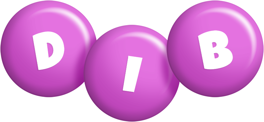 Dib candy-purple logo